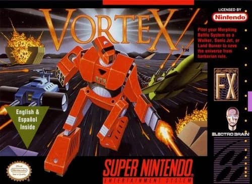Vortex - SNES Super Nintendo Game