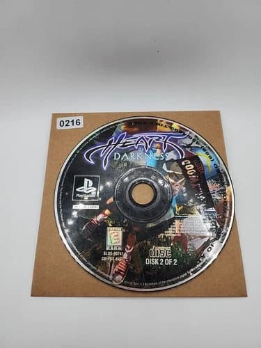 Heart of Darkness (PlayStation 1 PS1) Disc 2 Only NO Usps TRACKING
