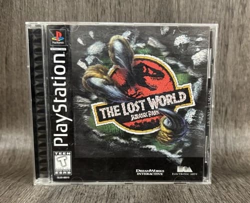 Jurassic Park The Lost World for PS1 PlayStation 1997 Holo Cover CIB