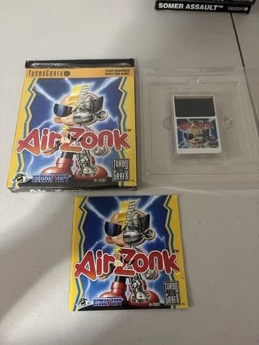 USED - TURBOGRAFX 16 - Air Zonk (TurboGrafx-16, 1992) CIB