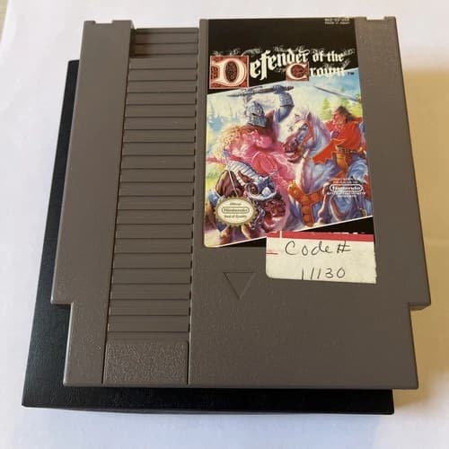 Defender of the Crown (Nintendo Entertainment System NES 1989) Tested & Working
