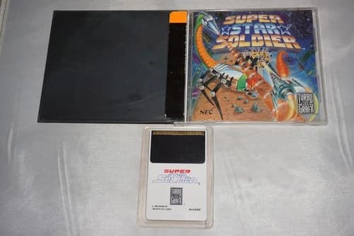 Super Star Soldier (Turbo Grafx 16 tg16) Complete in Case Turbografx