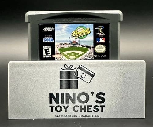 Baseball Advance Nintendo Game Boy Advance, Game Cartridge Only Authentic