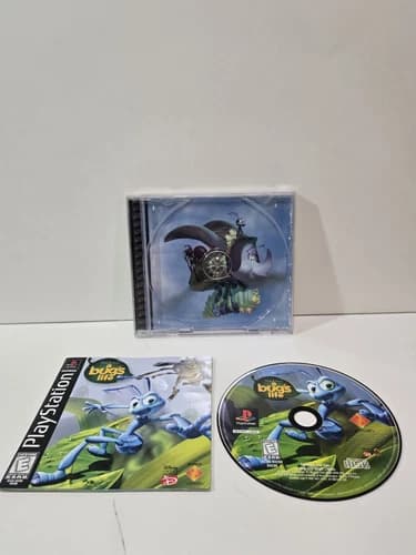 A Bug's Life (Sony PlayStation 1, 1998) PS1 Complete W/ Manual CIB Working