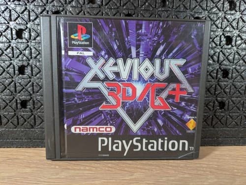 Xevious 3D/G (Sony PlayStation) CIB PS1 PSone Complete Collectors Condition