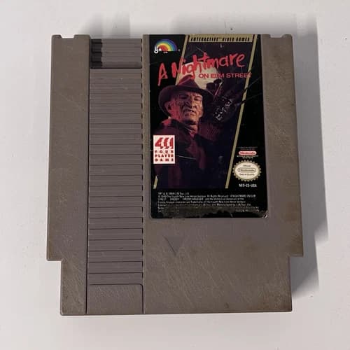LJN A Nightmare on Elm Street NES Nintendo Cartridge