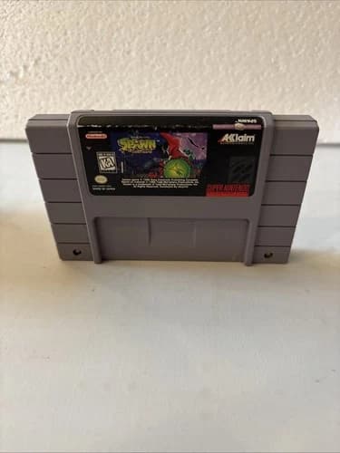 Todd McFarlane's Spawn: The Video Game (Super Nintendo SNES, 1995) ☆ Authentic ☆