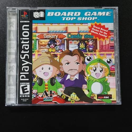 Board Game Top Shop (Sony PlayStation 1, 2001) CIB - Good Disc!