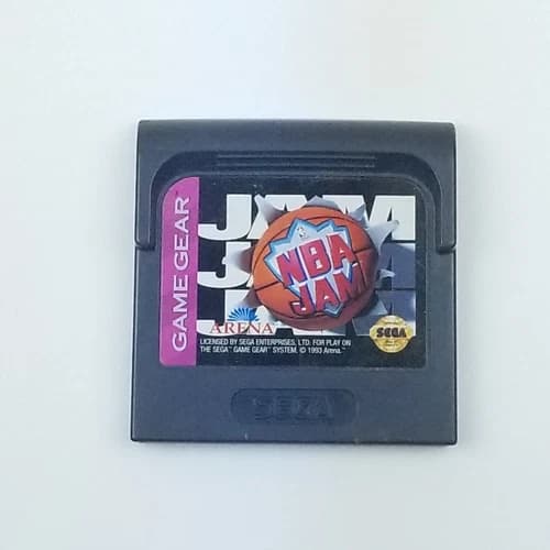 NBA Jam (Sega Game Gear) Original Game Cart