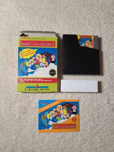 Kung Fu Heroes (Nintendo Entertainment System, 1989) - COMPLETE