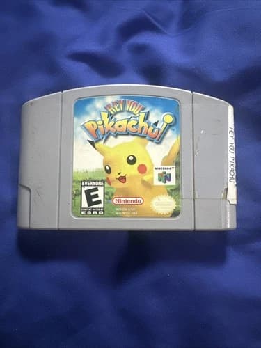 Hey You, Pikachu! (Nintendo 64) N64 Authentic Cart Only Tested Working