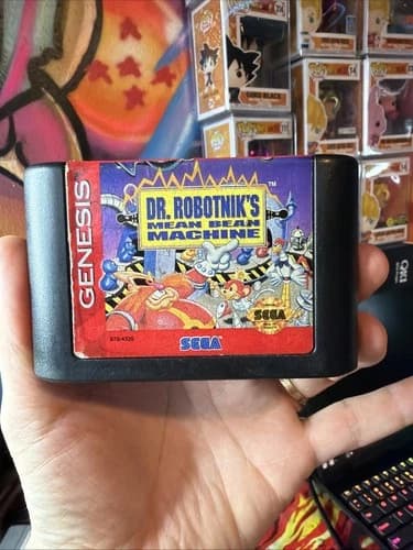 Dr. Robotnik's Mean Bean Machine (Sega Genesis, 1993) Cartridge Only