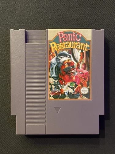 Panic Restaurant For Nintendo NES