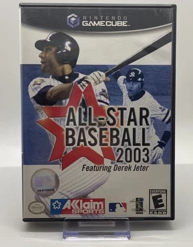 All-Star Baseball 2003 (Nintendo GameCube, 2002) Complete With Manual