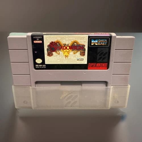 Shadowrun SNES Super Nintendo Cartridge Only Tested