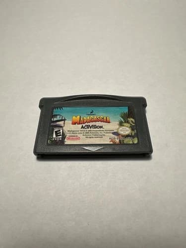 Madagascar - Nintendo Game Boy Advance Gameboy Cartridge Only GBA Tested Working