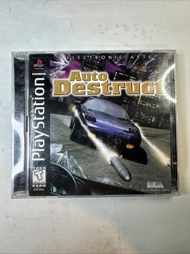 Auto Destruct (Sony PlayStation 1, 1998) CIB Complete TESTED