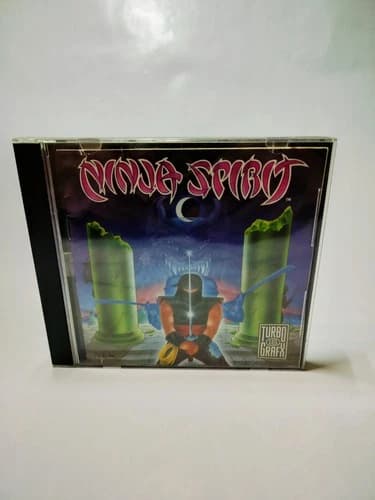Ninja Spirit (TurboGrafx-16, 1990) cib tested and working