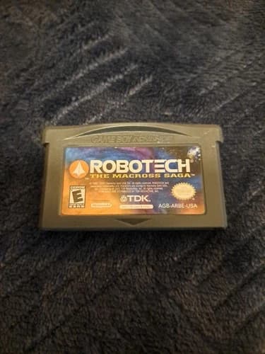 Robotech: The Macross Saga Nintendo Gameboy Advance GBA Game Cartridge