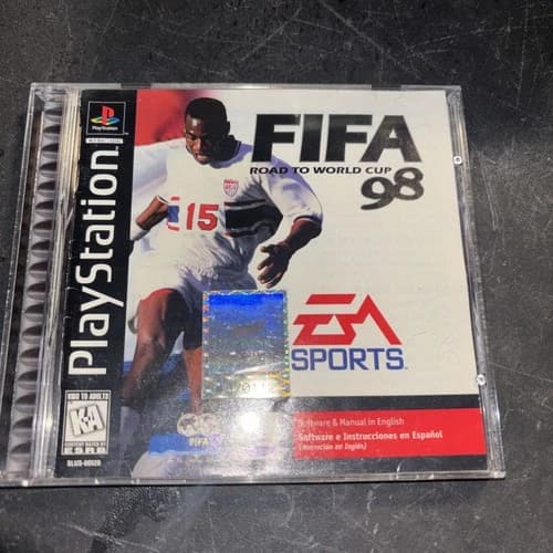 FIFA Road to World Cup 98 (PlayStation 1 PS1) CIB COMPLETE Tested