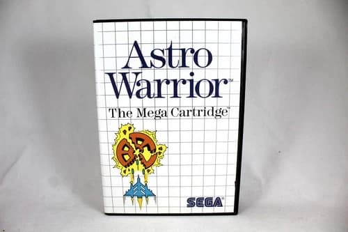 Sega Master System Astro Warrior Complete in Box CIB Tested