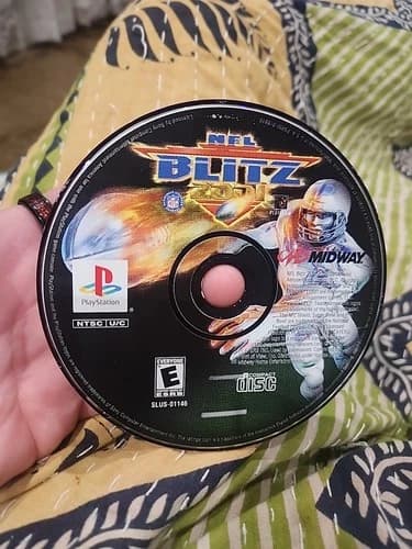 NFL Blitz 2001 (Sony PlayStation 1, 2000) Football PS1 - DISC ONLY Tested Works