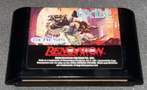 Exile ~ Sega Genesis ~ #J164