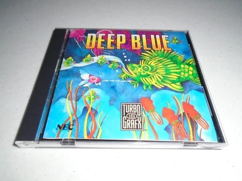 Deep Blue by NEC ☆☆ Authentic Complete (NEC TurboGrafx-16) game