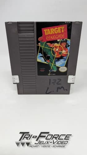 Target Renegade Nintendo NES Authentic Cart tested & works, free shipping
