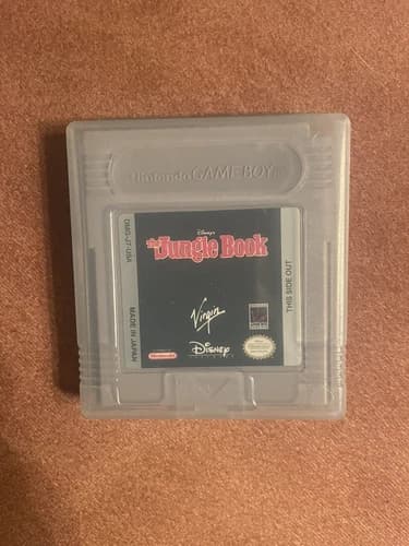 Disney's The Jungle Book Nintendo Game Boy 1994 Authentic Game Cartridge