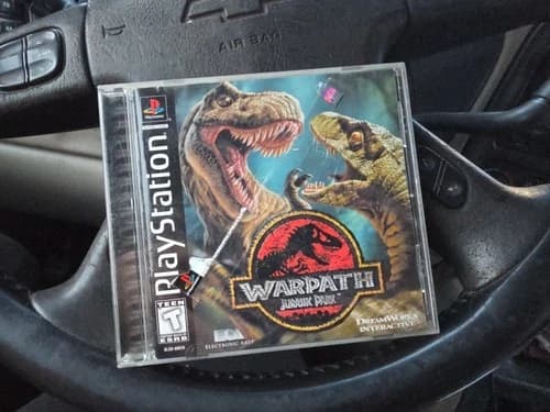 Jurassic Park: Warpath, PS1, Complete, Authentic!