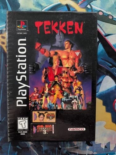 Tekken PS1 (Sony PlayStation 1, 1995) Longbox complete