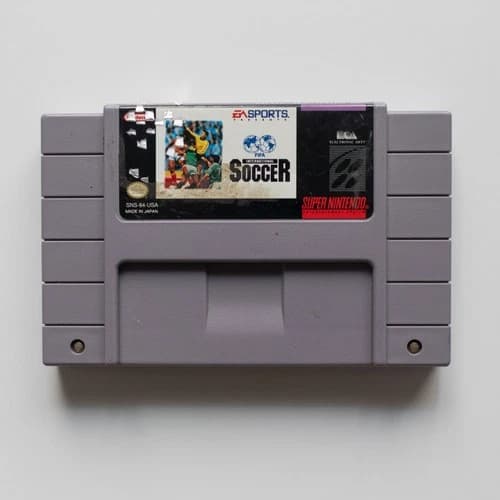 Fifa International Soccer SNES Game, (1993), Super Nintendo