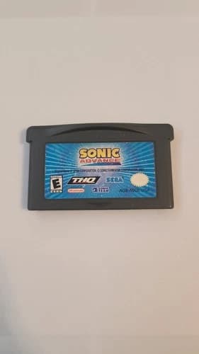 Sonic Advance GBA Nintendo Game Boy Advance 2002 Authentic Game Tested Working