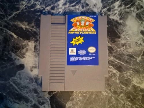 Captain Planet Nintendo NES Authentic Tested Contacts Cleaned