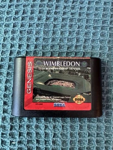 Wimbledon Championship Tennis (Sega Genesis, Cartridge Only)