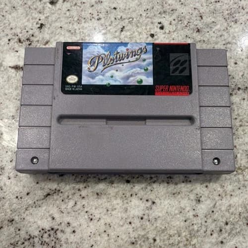Nintendo Pilotwings Super Nintendo SNES NTSC-U/C Game Cartridge