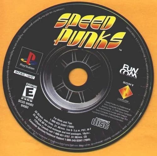 SONY PlayStation PS1 PSOne Speed Punks (GAME DISC ONLY)