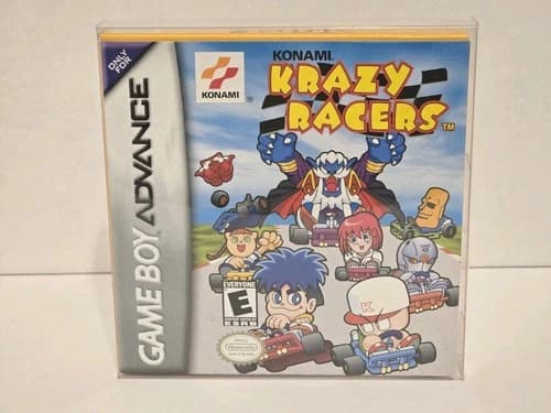 Konami Krazy Racers Nintendo Game Boy Advance Complete VERY NICE!!