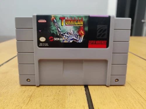 Super Turrican (SNES Super Nintendo) Cartridge Only - Authentic
