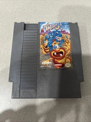 Trog (Nintendo Entertainment System, 1991) Authentic Cartridge Only Tested