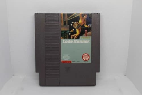 Lode Runner (Nintendo Entertainment System, 1987) Tested & Working