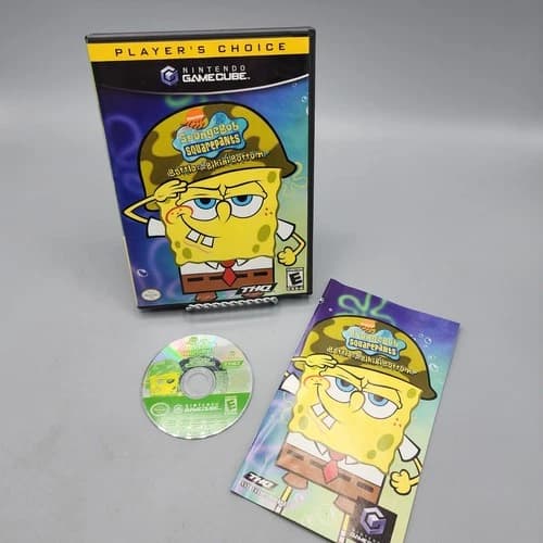SpongeBob SquarePants: The Battle for Bikini Bottom (Nintendo GameCube) CIB