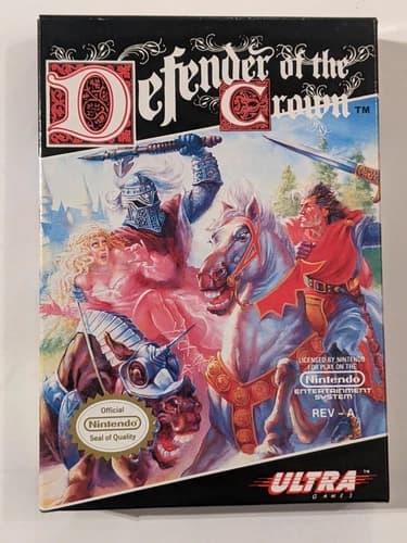 Defender of the Crown (Nintendo Entertainment System) -- NES -- Ultra - Complete