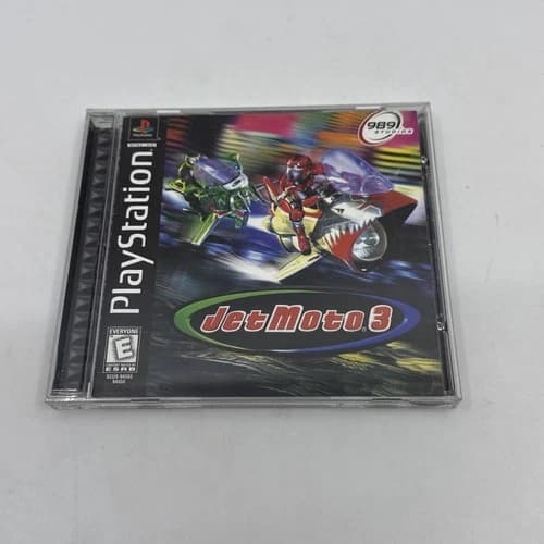 Jet Moto 3 (Sony PlayStation 1, 1999) CIB Tested