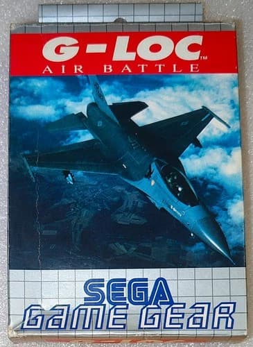 G-LOC: Air Battle | SEGA Game Gear | Complete | CIB | CIB | RARE | HTF