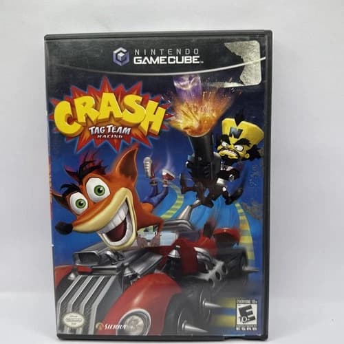 Crash: Tag Team Racing (Nintendo GameCube) Complete CIB - Tested - Authentic