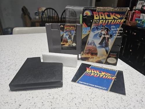 Back to the Future (Nintendo Entertainment System, 1989) CIB, Complete w/ manual