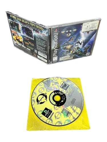 Sony PlayStation 1 PS1 CIB COMPLETE TESTED Wild 9
