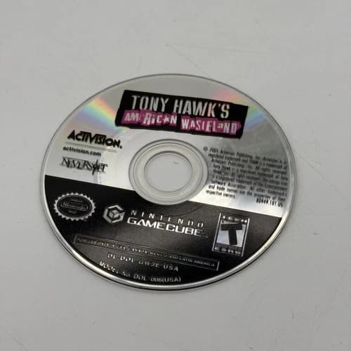Tony Hawk's American Wasteland • Nintendo Gamecube • Game Disc Only Tested